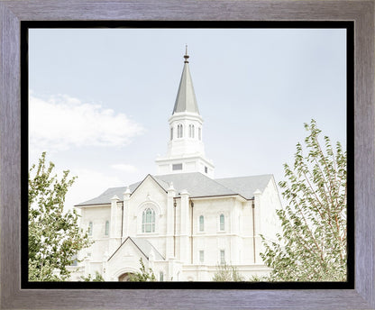 Sweet is The Work Taylorsville Utah Temple Gallery Wrap