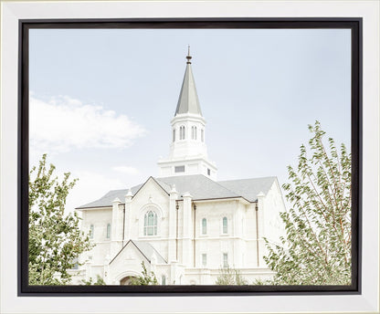 Sweet is The Work Taylorsville Utah Temple Gallery Wrap