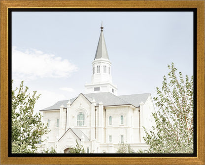 Sweet is The Work Taylorsville Utah Temple Gallery Wrap