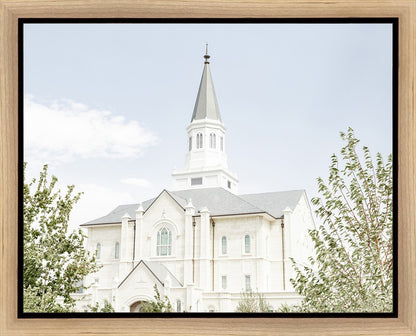 Sweet is The Work Taylorsville Utah Temple Gallery Wrap