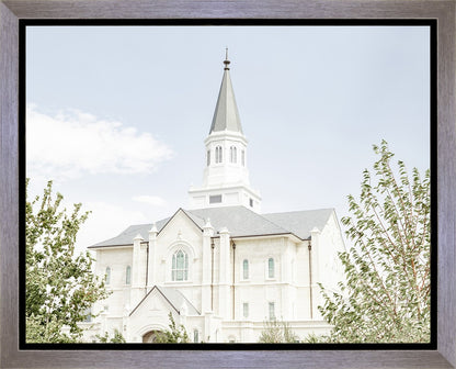 Sweet is The Work Taylorsville Utah Temple Gallery Wrap