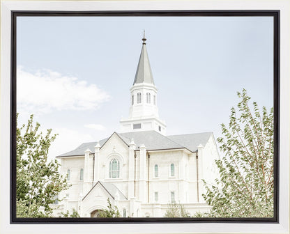 Sweet is The Work Taylorsville Utah Temple Gallery Wrap
