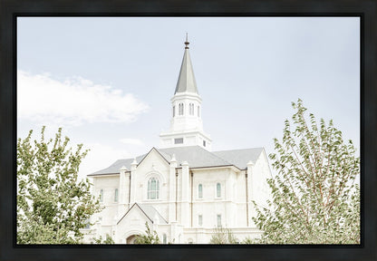 Sweet is The Work Taylorsville Utah Temple Gallery Wrap