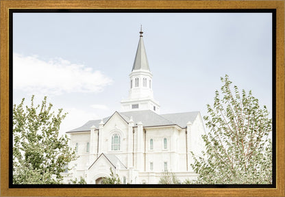 Sweet is The Work Taylorsville Utah Temple Gallery Wrap