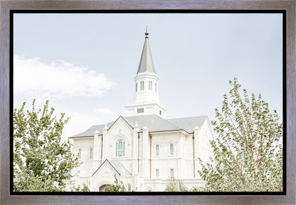 Sweet is The Work Taylorsville Utah Temple Gallery Wrap