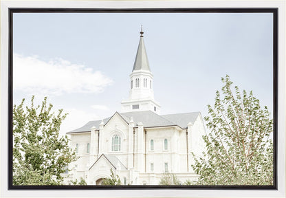 Sweet is The Work Taylorsville Utah Temple Gallery Wrap