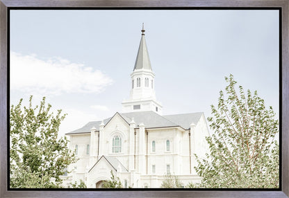 Sweet is The Work Taylorsville Utah Temple Gallery Wrap