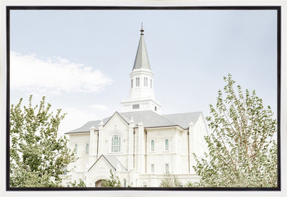 Sweet is The Work Taylorsville Utah Temple Gallery Wrap