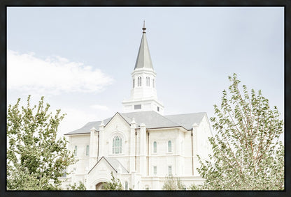 Sweet is The Work Taylorsville Utah Temple Gallery Wrap