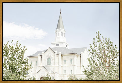 Sweet is The Work Taylorsville Utah Temple Gallery Wrap