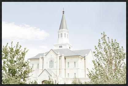 Sweet is The Work Taylorsville Utah Temple Large Wall Art Gallery Wrap