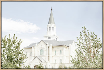 Sweet is The Work Taylorsville Utah Temple Large Wall Art Gallery Wrap