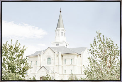 Sweet is The Work Taylorsville Utah Temple Large Wall Art Gallery Wrap