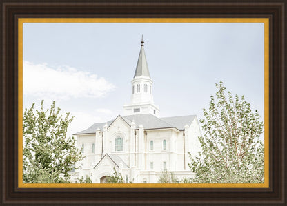 Sweet is The Work Taylorsville Utah Temple Large Wall Art