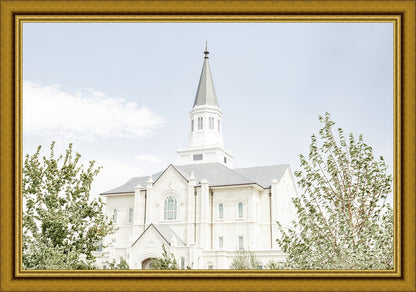 Sweet is The Work Taylorsville Utah Temple Large Wall Art
