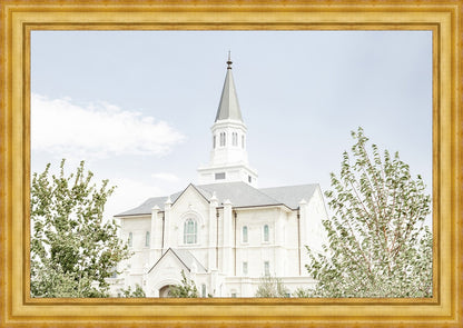 Sweet is The Work Taylorsville Utah Temple Large Wall Art
