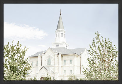 Sweet is The Work Taylorsville Utah Temple Large Wall Art