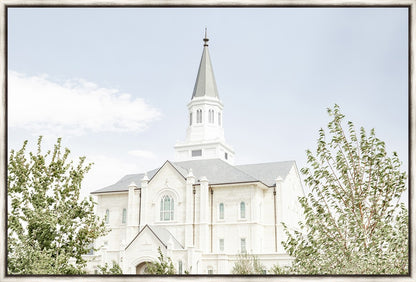 Sweet is The Work Taylorsville Utah Temple Large Wall Art