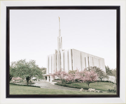 Sweet is The Work Seattle Washington Temple Gallery Wrap