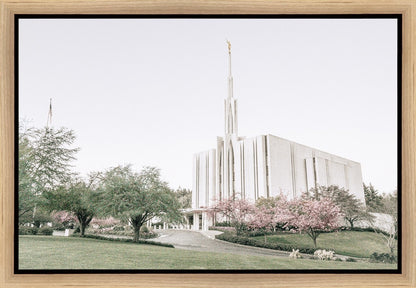 Sweet is The Work Seattle Washington Temple Gallery Wrap