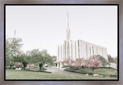 Sweet is The Work Seattle Washington Temple Gallery Wrap