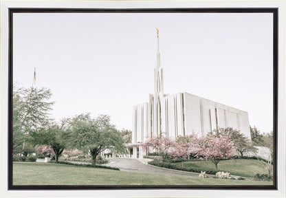 Sweet is The Work Seattle Washington Temple Gallery Wrap