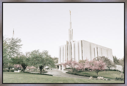 Sweet is The Work Seattle Washington Temple Gallery Wrap