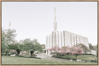 Sweet is The Work Seattle Washington Temple Large Wall Art Gallery Wrap
