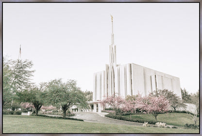 Sweet is The Work Seattle Washington Temple Large Wall Art Gallery Wrap