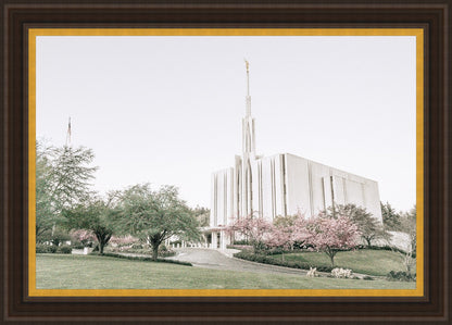 Sweet is The Work Seattle Washington Temple Large Wall Art