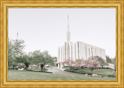 Sweet is The Work Seattle Washington Temple Large Wall Art