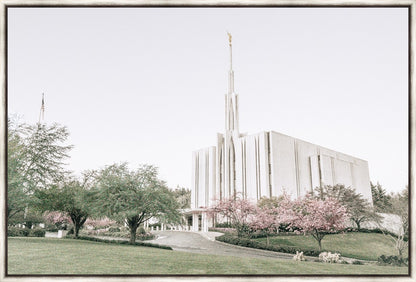 Sweet is The Work Seattle Washington Temple Large Wall Art