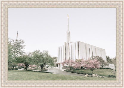 Sweet is The Work Seattle Washington Temple Large Wall Art