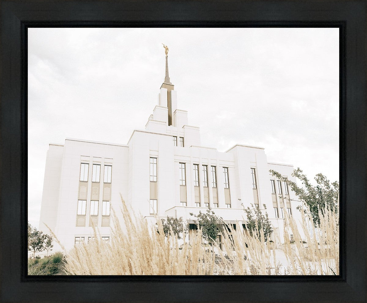 Sweet is The Work Saratoga Springs Utah Temple Gallery Wrap