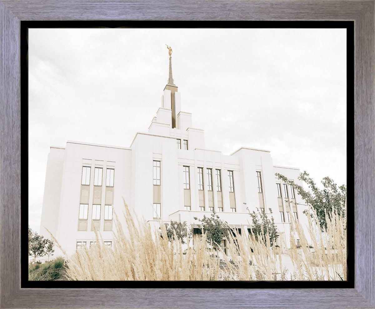 Sweet is The Work Saratoga Springs Utah Temple Gallery Wrap