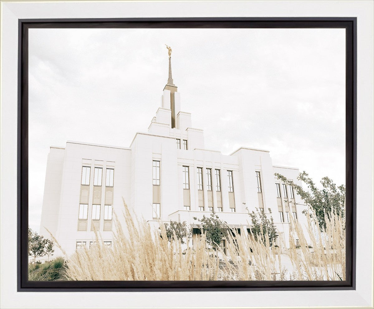 Sweet is The Work Saratoga Springs Utah Temple Gallery Wrap