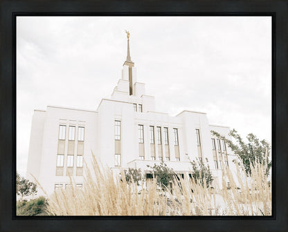 Sweet is The Work Saratoga Springs Utah Temple Gallery Wrap