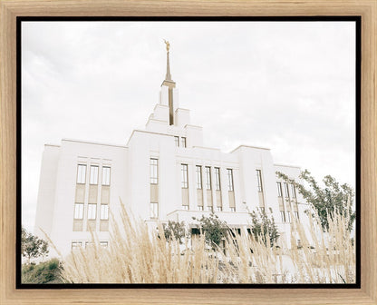 Sweet is The Work Saratoga Springs Utah Temple Gallery Wrap