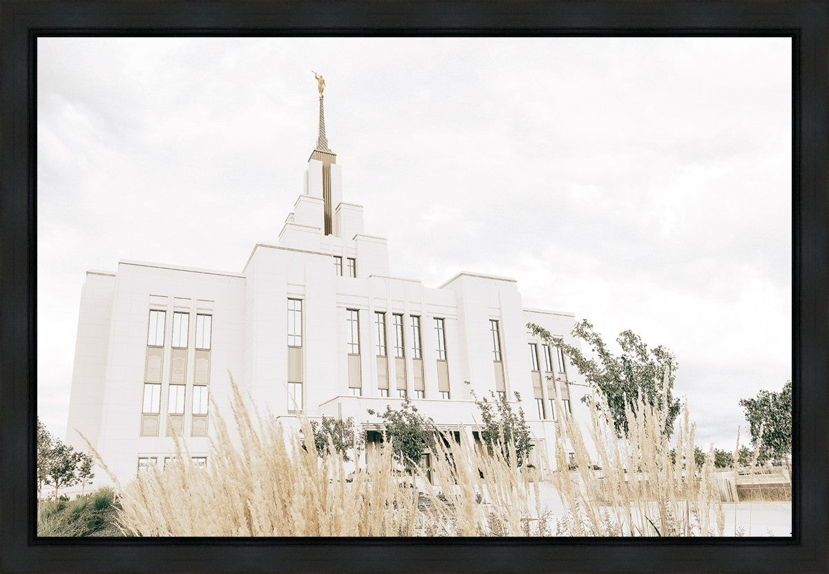 Sweet is The Work Saratoga Springs Utah Temple Gallery Wrap