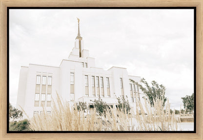 Sweet is The Work Saratoga Springs Utah Temple Gallery Wrap