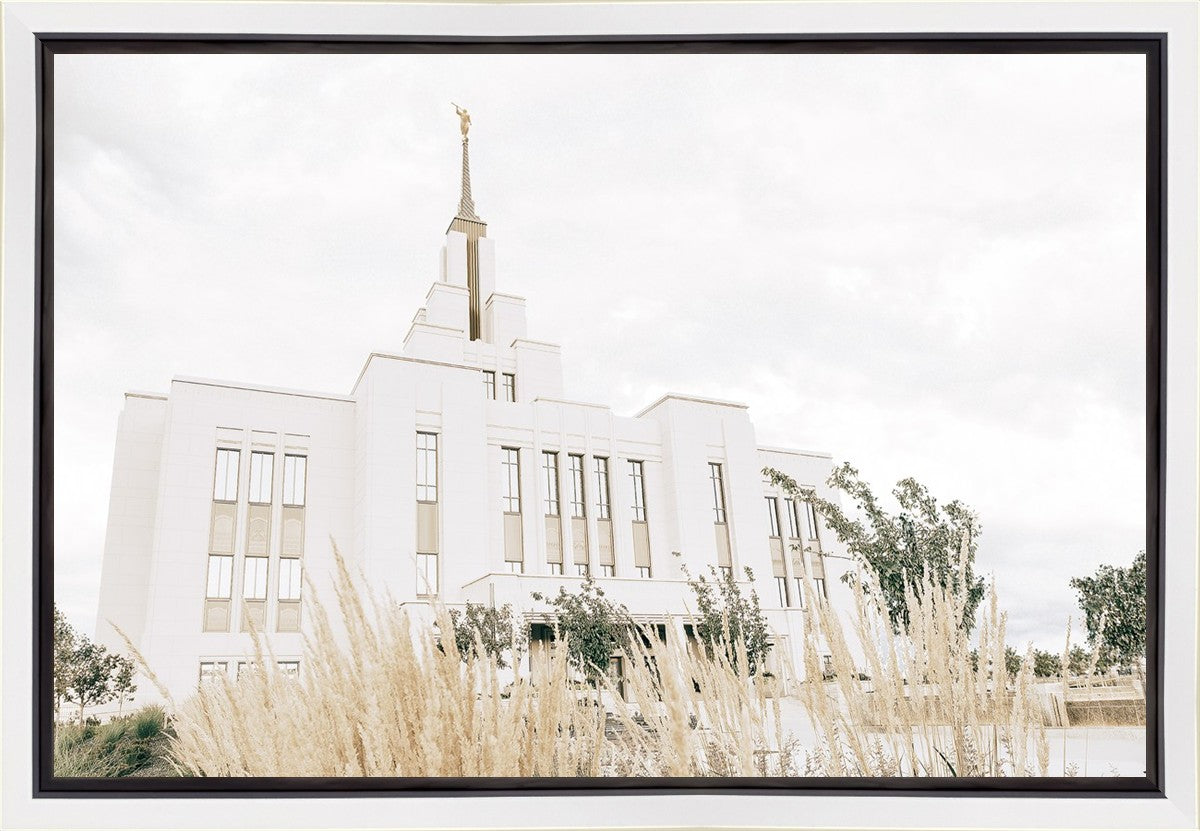 Sweet is The Work Saratoga Springs Utah Temple Gallery Wrap
