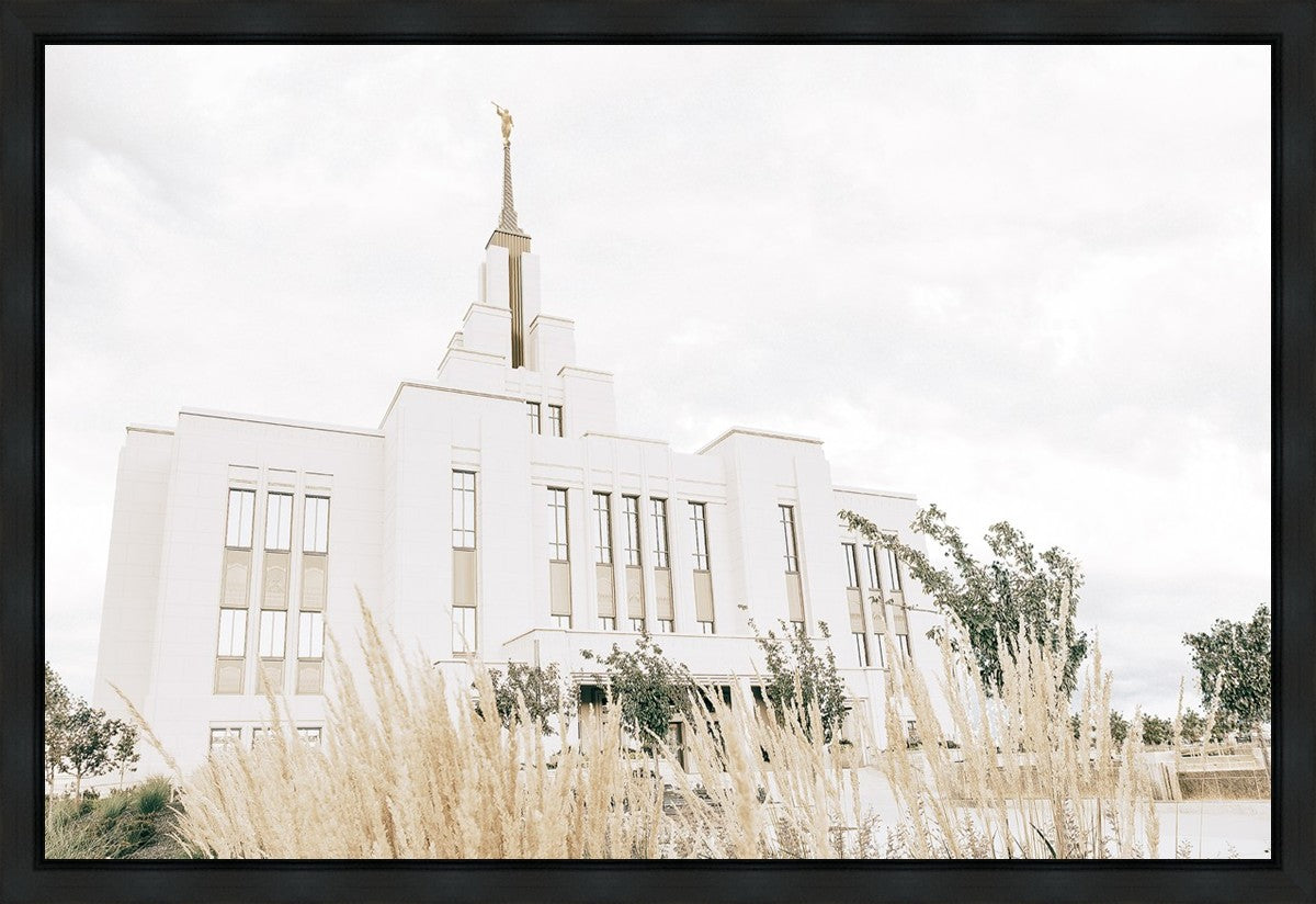 Sweet is The Work Saratoga Springs Utah Temple Gallery Wrap