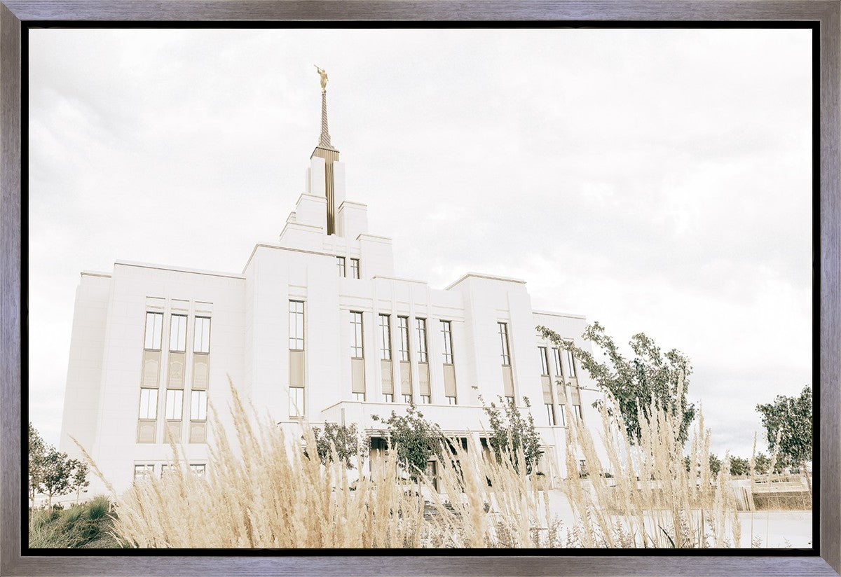 Sweet is The Work Saratoga Springs Utah Temple Gallery Wrap