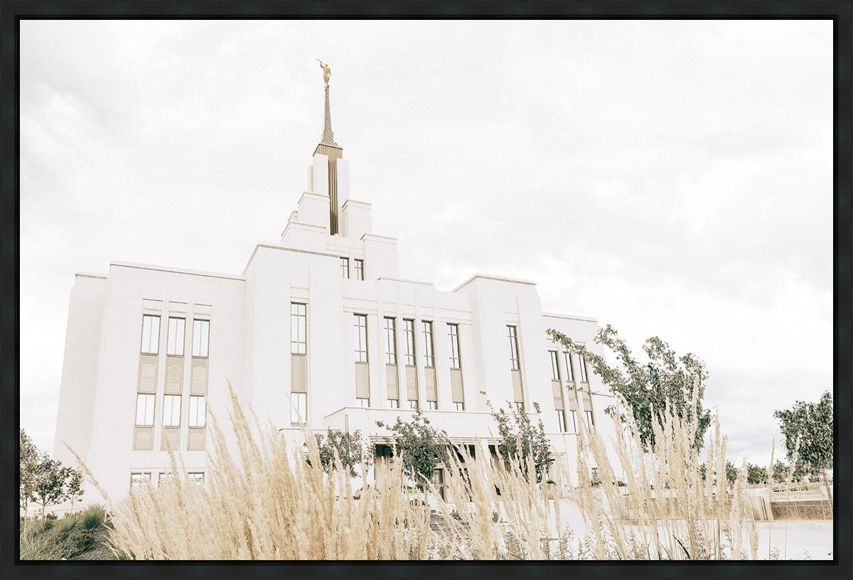 Sweet is The Work Saratoga Springs Utah Temple Gallery Wrap