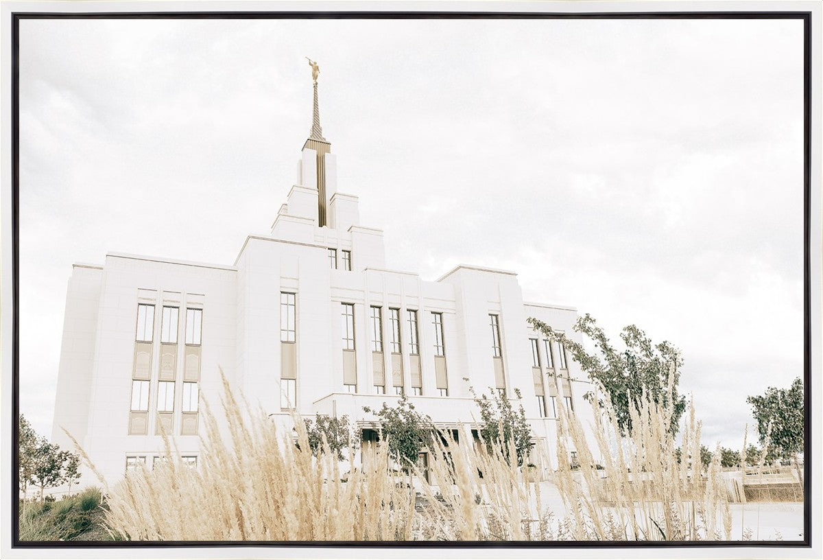 Sweet is The Work Saratoga Springs Utah Temple Gallery Wrap