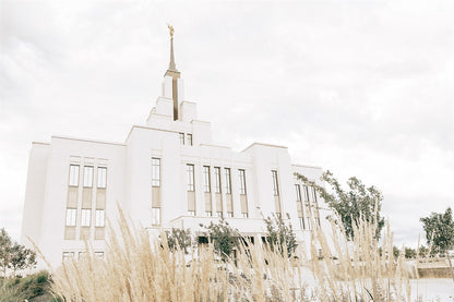 Sweet is The Work Saratoga Springs Utah Temple Large Wall Art