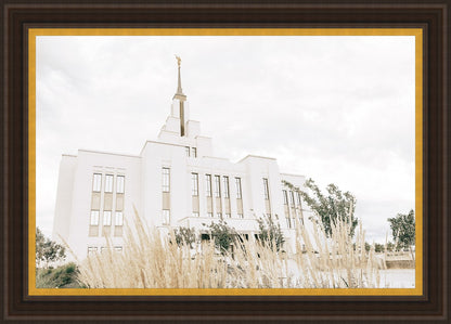 Sweet is The Work Saratoga Springs Utah Temple Large Wall Art