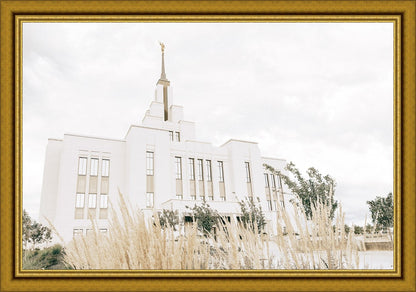 Sweet is The Work Saratoga Springs Utah Temple Large Wall Art
