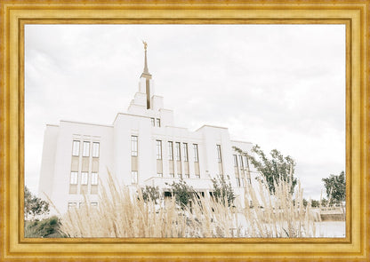 Sweet is The Work Saratoga Springs Utah Temple Large Wall Art