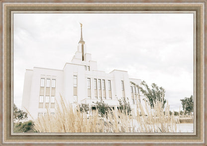 Sweet is The Work Saratoga Springs Utah Temple Large Wall Art